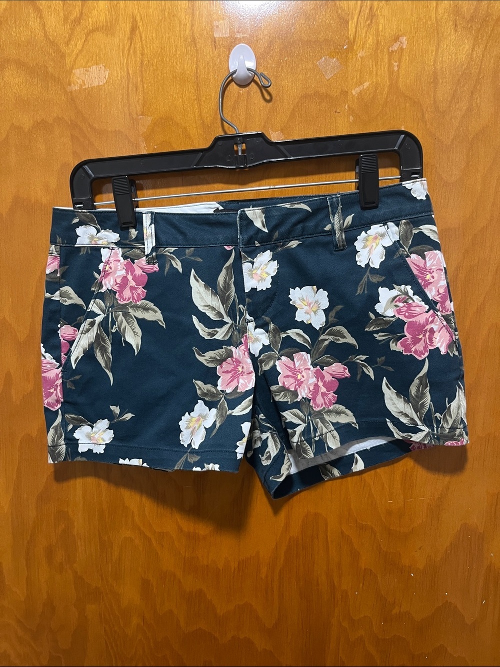 Volcom Teal Floral Junior’s Shorts